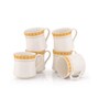 Clay Craft Fine Ceramic Bobby Regal Tea/Coffee Cup Set Of 6