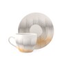 Clay Craft Fine Ceramic Cream Super Cup & Saucer Set of 12 (6 Cups + 6 Saucer)