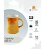 Clay Craft Fine Ceramic Dimple Milk Mug 1 Piece (DP1) 