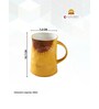 Clay Craft Fine Ceramic Dimple Milk Mug 2 Piece (DP2) 