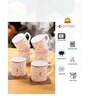 Clay Craft Fine Ceramic Director Hilton Tea/Coffee Cup Set Of 6