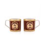 Clay Craft Fine Ceramic Director Midas Tea/Coffee Cup Set Of 6