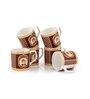 Clay Craft Fine Ceramic Director Midas Tea/Coffee Cup Set Of 6