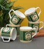 Clay Craft Fine Ceramic Director Midas Tea/Coffee Cup Set Of 6