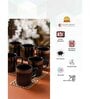 Clay Craft Fine Ceramic Director Tea/Coffee Cup Set Of 6