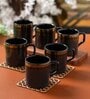Clay Craft Fine Ceramic Director Tea/Coffee Cup Set Of 6
