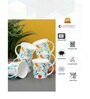 Clay Craft Fine Ceramic Jackson Hilton Tea/Coffee Cup Set Of 6