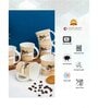 Clay Craft Fine Ceramic Jackson Hilton Tea/Coffee Cup Set Of 6