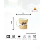 Clay Craft Fine Ceramic Jackson Hilton Tea/Coffee Cup Set Of 6