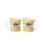 Clay Craft Fine Ceramic Jackson Hilton Tea/Coffee Cup Set Of 6