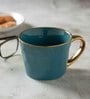 Clay Craft Fine Ceramic Jasper EM Green Milk Mug 1 Piece -320 ml
