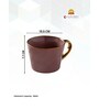 Clay Craft Fine Ceramic Jasper EM Pink Milk Mug 2 Piece -320 ml
