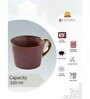 Clay Craft Fine Ceramic Jasper EM Pink Milk Mug 2 Piece -320 ml