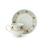 Clay Craft Fine Ceramic Karina Super Cup & Saucer Set of 12 (6 Cups + 6 Saucer)