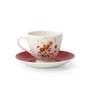 Clay Craft Fine Ceramic King Super Mw Cup & Saucer Set of 12 (6 Cups + 6 Saucer)