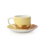 Clay Craft Fine Ceramic Maharani Super Cup & Saucer Set of 12 (6 Cups + 6 Saucer)