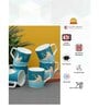 Clay Craft Fine Ceramic Melon Midas Tea/Coffee Cup Set Of 6