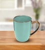 Clay Craft Fine Ceramic Ruby Em Green Milk Mug 1 Piece -315 ml