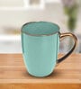 Clay Craft Fine Ceramic Ruby Em Green Milk Mug 2 Piece -315 ml