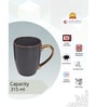 Clay Craft Fine Ceramic Ruby Em Grey Milk Mug 1 Piece -315 ml