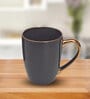 Clay Craft Fine Ceramic Ruby Em Grey Milk Mug 1 Piece -315 ml