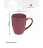 Clay Craft Fine Ceramic Ruby Em Pink Milk Mug 2 Piece -315 ml