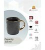 Clay Craft Fine Ceramic Sapphire Em Grey Milk Mug 2 Piece -330 ml
