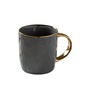 Clay Craft Fine Ceramic Sapphire Em Grey Milk Mug 2 Piece -330 ml
