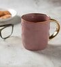 Clay Craft Fine Ceramic Sapphire Em Pink Milk Mug 1 Piece -330 ml