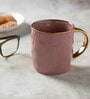 Clay Craft Fine Ceramic Sapphire Em Pink Milk Mug 2 Piece -330 ml