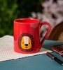 Clay Craft Fine Ceramic Swing Pebble Milk Mug 2 Piece -350 ml (325)