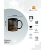 Clay Craft Fine Ceramic Swiss Pebble Milk Mug 2 Piece -360 ml (B307)