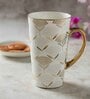 Clay Craft Fine Ceramic Tall Ebony Milk Mug 1 Piece -600 ml (E615)