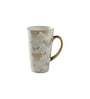 Clay Craft Fine Ceramic Tall Ebony Milk Mug 1 Piece -600 ml (E615)
