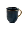 Clay Craft Fine Ceramic Topaz Em Blue Milk Mug 2 Piece -280 ml