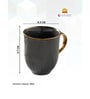 Clay Craft Fine Ceramic Topaz Em Grey Milk Mug 1 Piece -280 ml
