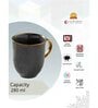 Clay Craft Fine Ceramic Topaz Em Grey Milk Mug 1 Piece -280 ml