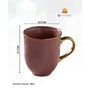 Clay Craft Fine Ceramic Topaz Em Pink Milk Mug 1 Piece -280 ml