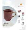 Clay Craft Fine Ceramic Topaz Em Pink Milk Mug 1 Piece -280 ml