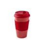 Clay Craft Fine Ceramic Travel Big Red Milk Mug 2 Piece -400 ml