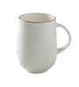 Clay Craft Fine Ceramic Twig Impression Milk Mug 2 Piece