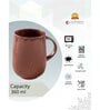 Clay Craft Fine Ceramic Twig Milk Mug 1 Piece -360 ml