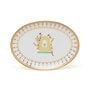 Clay Craft Fine Ceramic Urmi Royal Dinner Set (Set Of 38) (RV904) Dinner Plates, Dining Set for Dinner