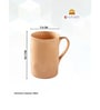 Clay Craft Fine Ceramic Yolo Milk Mug 1 Piece -340 ml (YO1)