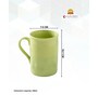 Clay Craft Fine Ceramic Yolo Milk Mug 1 Piece -340 ml (YO2)