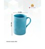 Clay Craft Fine Ceramic Yolo Milk Mug 1 Piece -340 ml (YO4)