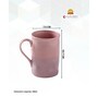 Clay Craft Fine Ceramic Yolo Milk Mug 2 Piece -340 ml (YO3)