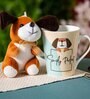 Clay Craft Fine Ceramic Zing With Toy Milk Mug 1 Piece -340 ml (414)