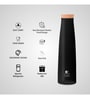 Clay Craft Vacbott Chariot Cork SS Lid Single Walled Non Insulated Water Bottle, 900 ml (Texture) Steel Water Bottles for School, Office, Home, Gym, Water Bottle for Men Leakproof, Rust free Steel Bottle