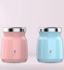 Clay Craft Vacbott Food Jar, Aloha Insulated Double Walled 24 Hours Hot and Cold Food Jar, 400 ml, Blush Pink